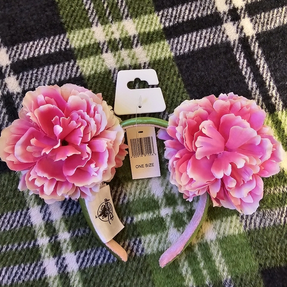 Disney Peony Flower Minnie Ears Headband - Picture 2 of 7